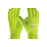 Maxiflex Ultimate Hi-Vis Nitrile Coated Yellow Gloves